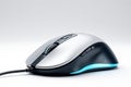 Close-up of computer mouse,Generative AI Royalty Free Stock Photo