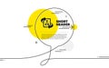Technical algorithm icon. Project documentation sign. Vector Royalty Free Stock Photo