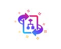 Technical algorithm icon. Project documentation sign. Vector Royalty Free Stock Photo