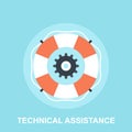 Technical Assistance Royalty Free Stock Photo