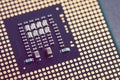 CPU Chip Computer Processor Royalty Free Stock Photo