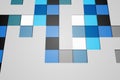 Technical background with squars Royalty Free Stock Photo