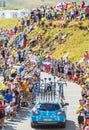 Technical Car on Col du Glandon - Tour de France 2015