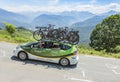 Technical Car of Europcar Team - Tour de France 2015