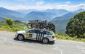 Technical Car of MTN-Qhubeka Team - Tour de France 2015