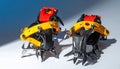 Technical Ice Climbing Crampons Ready for Adventure Royalty Free Stock Photo