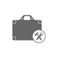 Technical icon vector, Engineering simple icon template, Creative Setting icon design, Illustration