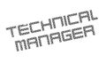 Technical Manager rubber stamp