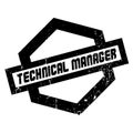 Technical Manager rubber stamp