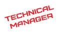 Technical Manager rubber stamp