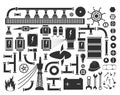 Technical objects and units of assemblies and mechanisms