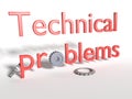 Technical problems.