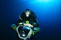 Technical Scuba Diver Royalty Free Stock Photo