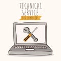 Technical service Royalty Free Stock Photo