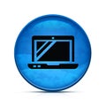 Technical skill Help icon on classy splash blue round button illustration