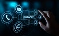 Technical Support Center Customer Service Internet Business Technology Concept Royalty Free Stock Photo
