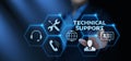 Technical Support Customer Service Business Technology Internet Concept Royalty Free Stock Photo