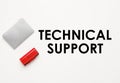 Technical support Royalty Free Stock Photo