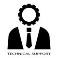 Technical support person