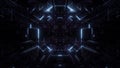 Technical wireframe visual 3d rendering design