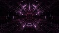 Technical wireframe visual 3d rendering design