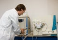 Technician in Laboratory Royalty Free Stock Photo