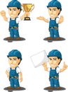 Technician or Repairman Customizable Mascot 5