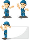 Technician or Repairman Customizable Mascot 7