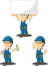 Technician or Repairman Customizable Mascot 8