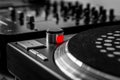 Technics 1210 deck Royalty Free Stock Photo