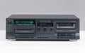 Technics stereo double cassette deck - front