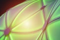 Techno cloud abstract background. Polygonal triangles for big data