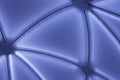 Techno cloud abstract background. Polygonal triangles design. Big data digital illustration