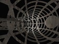 Techno Grunge Tunnel Cage