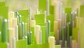 Techno high-tech background, geometry, cube, abstraction. 3d illustration, 3d rendering