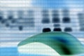 Techno Mouse/Keyboard & Binary Code Royalty Free Stock Photo