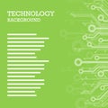 Technolgy themed geometric banner background. Bunting or swag template for scrapbooking parties, baby showers and sales.