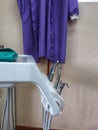 Technological equipment and tools of the dentist in the dental treatment room at the hospital clean.