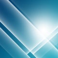 Technological geometric blue background. Abstract design