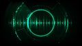 Technological system encryption future hud searching interface b Royalty Free Stock Photo