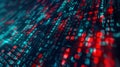 The technological wonders of binary code exploring the data pattern behind the binary system Royalty Free Stock Photo