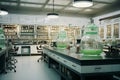 Technologically-advanced Futuristic organic laboratory. Generate Ai