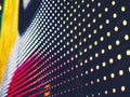 Technology Abstract background colorful Led light pattern Royalty Free Stock Photo