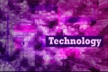 Technology Abstract background