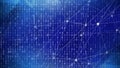 Code binary connected technology background and programming for online protection and data privacy with encryption and network Royalty Free Stock Photo