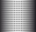 Technology background with circle perforated metal grill texture for internet sites, web user interfaces. Royalty Free Stock Photo