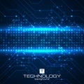 Technology background with circuit boards elements