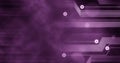 Technology Background, Computer future linien creative circuit concept mauve pink Royalty Free Stock Photo