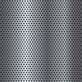 Technology background with seamless circle perforated carbon speaker grill texture for internet sites, Vector Royalty Free Stock Photo