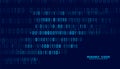 Technology binary code digital data transfer background Royalty Free Stock Photo